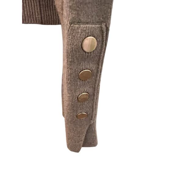 Vintage Tahari Tan Turtleneck Sweater Gold Label  S - Picture 8 of 8